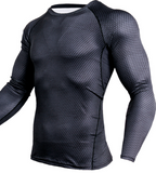 Camisa de Compressão Masculina para Esportes