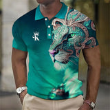 Camisa Polo | Estampa Animal 3D