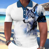 Camisa Polo | Estampa Animal 3D