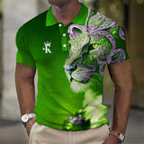 Camisa Polo | Estampa Animal 3D