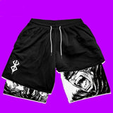 Shorts de Academia | Double-deck