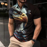 Camisa Polo | Estampa Animal 3D