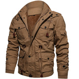 Jaqueta de Inverno Masculina com Fleece