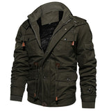 Jaqueta de Inverno Masculina com Fleece